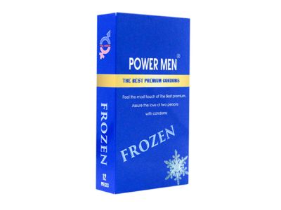 Bao Cao Su Gai Powermen Frozen Bạc Hà Mát Lạnh Hộp 12c - ảnh 1