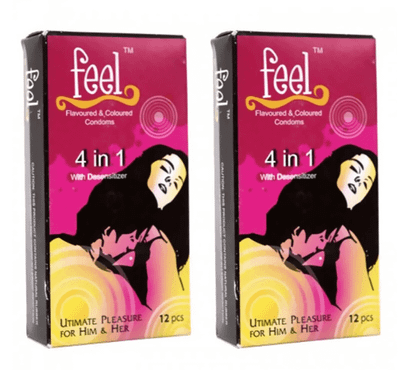 Bao Cao Su Feel 4 In 1 Gân Gai Kéo Dài Cho Nàng Ngây Ngất - ảnh 2