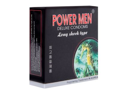 Bao Cao Su Powermen Cá Ngựa Hộp 3 Chiếc - ảnh 1
