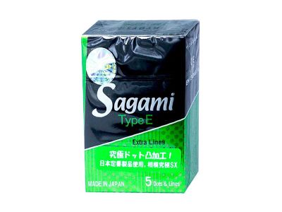 Sagami Type E Hộp 5 Cái - ảnh 1
