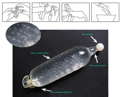 Bao Cao Su Có Viên Bi Lớn Ở Đầu Cho Chị Em Tột Độ Khoái - ảnh 2
