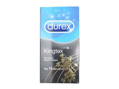 Bao cao su durex kingtex ôm khít hộp 12c - ảnh 1