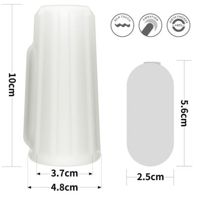 Khúc Đôn Silicon Lovetoy Gân Nổi Có Rung TDSTBD15B
