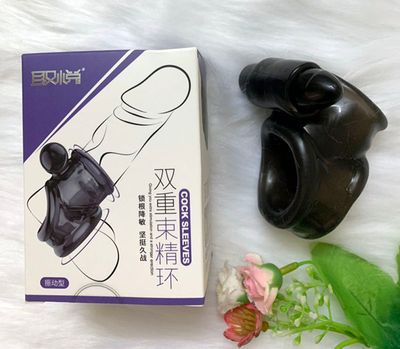 Khóa Silicon Có Rung Giúp Mau Cương Cứng Và Chống Xuất Tinh Sớm TDSTBD10K