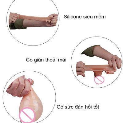 Bao Đôn Leten Mềm Mịn Size Nhỏ Rung Siêu Mạnh TDSTBD41