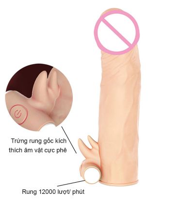 Bao Đôn Leten Mềm Mịn Size Nhỏ Rung Siêu Mạnh TDSTBD41