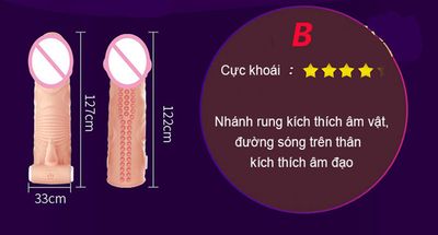 Bao Đôn Leten Mềm Mịn Size Nhỏ Rung Siêu Mạnh TDSTBD41