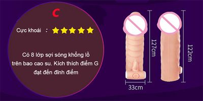 Bao Đôn Leten Mềm Mịn Size Nhỏ Rung Siêu Mạnh TDSTBD41