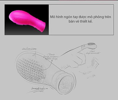 Bao Đôn Xỏ Ngón Tay Nối Dài Sung Sướng TDSTDC10M