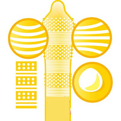 Bao Cao Su 3D Đôn Dên Có Rung TDSTDC14
