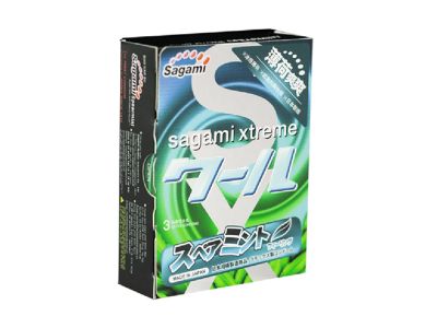 Bao Cao Su Cao Cấp Nhật Bản Sagami Spearmint Hương Bạc Hà Dịu Mát TDSTSGM05