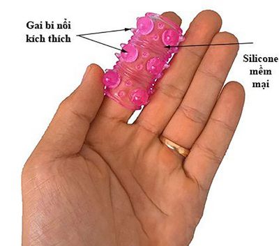 Bao Gái Ngón Tay Kích Thích Điểm G 01 TDSTDC10B