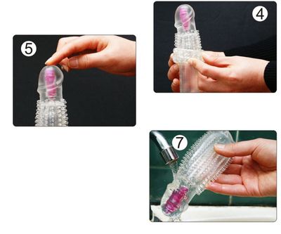 Bao Đôn Đen Siêu Gai Có Rung Ở Đầu TDSTBD05