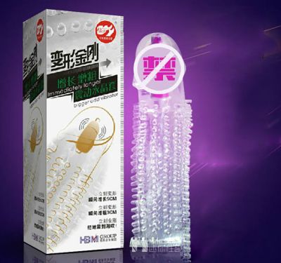 Bao Đôn Đen Siêu Gai Có Rung Ở Đầu TDSTBD05