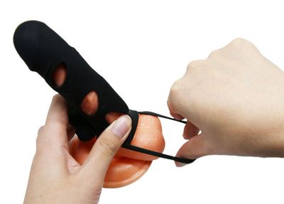 Bao Đôn Quay Đeo Siêu Mềm Mịn Có Rung Màu Đen Độc Đáo TDSTBD33