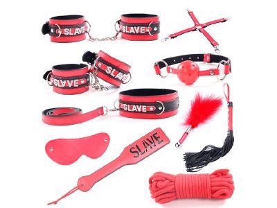 Bộ Đồ Chơi BDSM 10 Món Slave TDSTQT09C 1