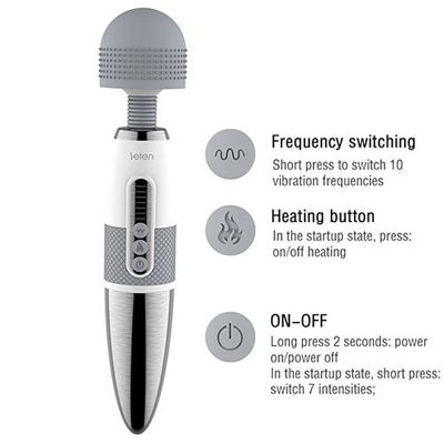 Chày Rung Cao Cấp Leten Lighting Siêu Khỏe Sưởi Ấm TDSTAV11D 6