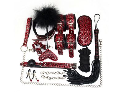 Bộ Đồ Chơi BDSM 10 Món Quyến Rũ TDSTQT09d 4