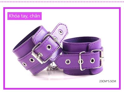 Bộ Đồ Chơi Phòng The 8 Món Màu Tím Quyến Rũ TDSTQT06 6