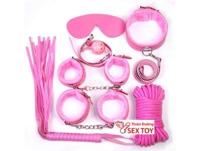 Bộ Đồ Chơi Phòng The 7 Món Màu Hồng TDSTQT06 3
