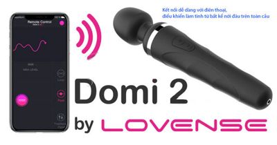 Chày Rung Lovense Domi 2 Tương Tác Điều Khiển Từ Xa Qua App TDSTDC93 5