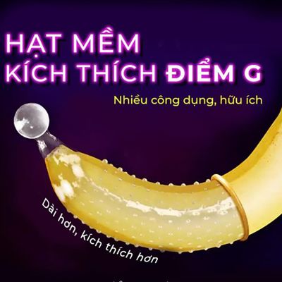 Bao Cao Su Olo Siêu Mỏng Có 2 Hạt Bi 3cm Và 1.5CM Giúp Tăng Kích Thước TDSTCD01A 1