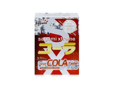 Bao Cao Su Hương Thơm Sagami Xtreme Cola Hộp 3C TDSTSGM08 1