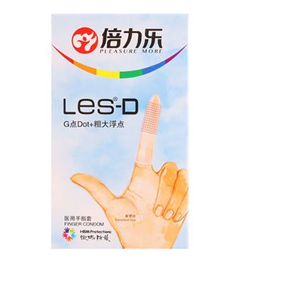Bao Cao Su Ngón Tay Les-D Hạt Nổi Kích Thích Điểm G TDSTCD13A 2